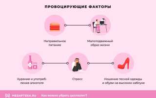 Антицеллюлитная диета — измените пищевые привычки
