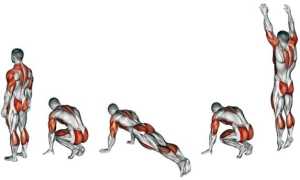 Берпи: описание упражнения, техника выполнения для мужчин и женщин