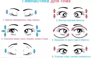 Зарядка для глаз для детей — отличная профилактика нарушений зрения