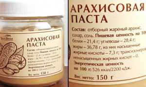 Арахисовая паста: калорийность, польза и вред для организма, правила приема