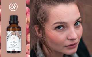 Персиковое масло для кожи лица: польза и вред домашнего применения