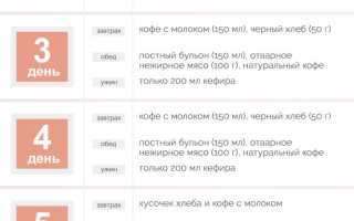 Самые популярные и эффективные монодиеты на 7 дней