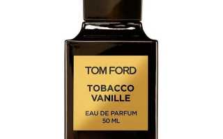 Tobacco Vanille Tom Ford: на грани греха