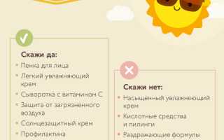 Уход за кожей летом — щадящий режим