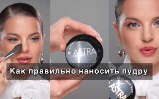 Как наносить пудру на лицо: наука красоты